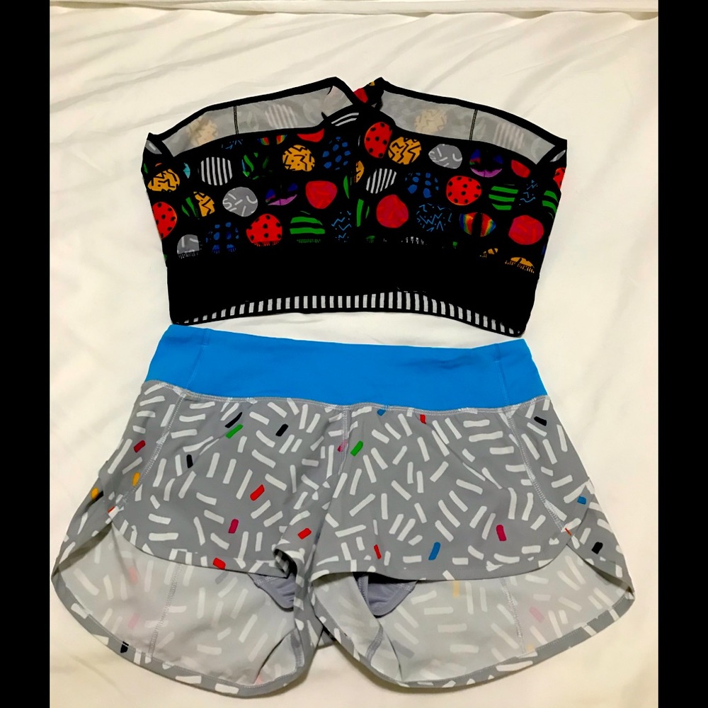 LULULEMON Speed Seawheeze Shorts